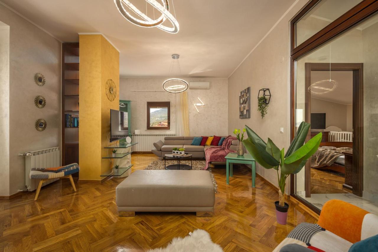 Villa Adriatic, Apartment Enio With Swimming Pool, Panoramic Sew View, Free Parking Icici Exterior photo