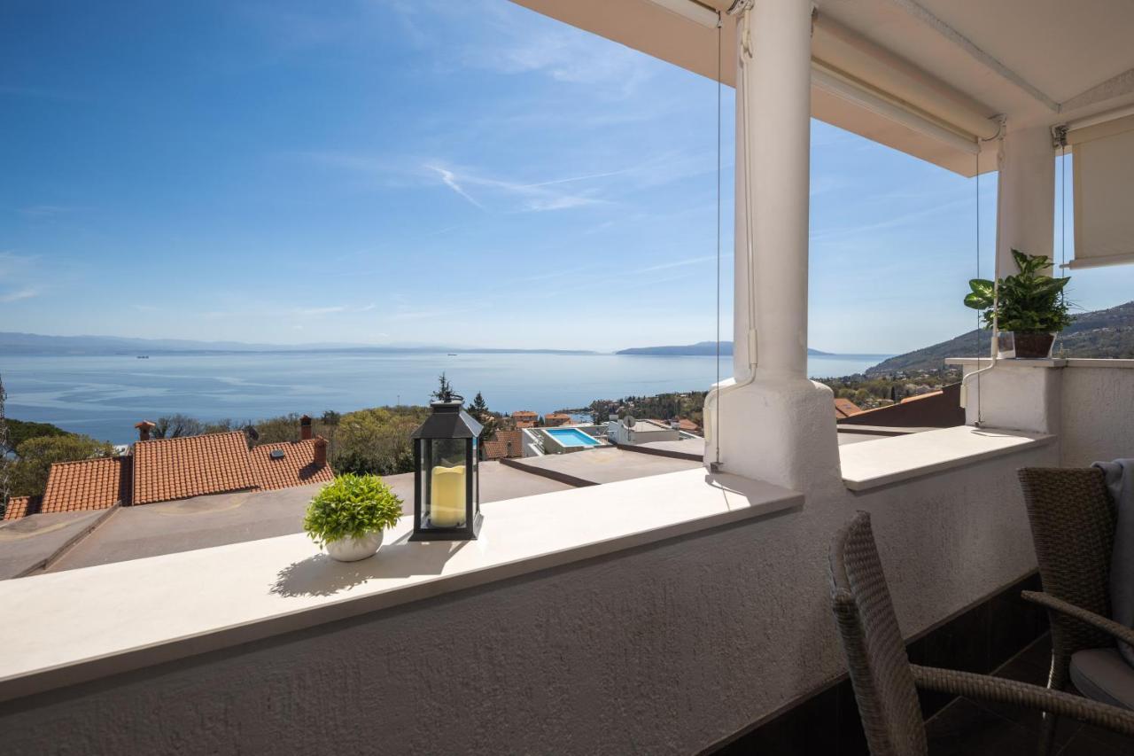Villa Adriatic, Apartment Enio With Swimming Pool, Panoramic Sew View, Free Parking Icici Exterior photo