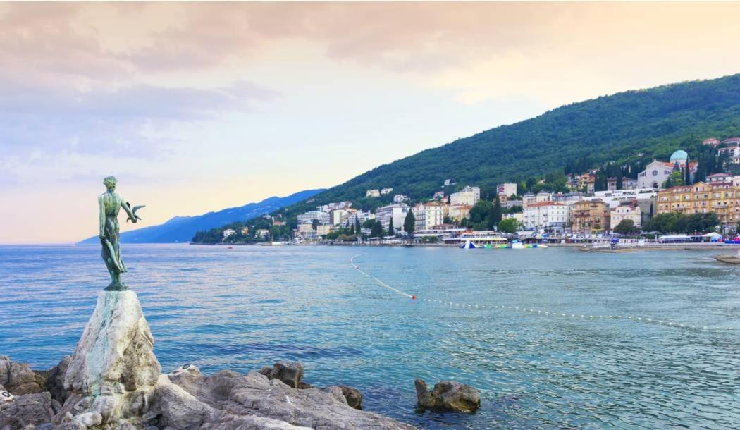 Villa Adriatic, Apartment Enio With Swimming Pool, Panoramic Sew View, Free Parking Icici Exterior photo